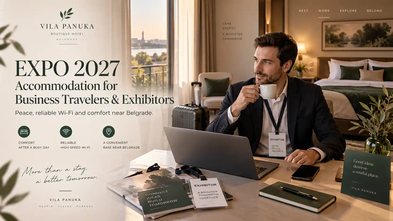 EXPO 2027 accommodation for business travelers